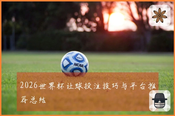 2026世界杯让球投注技巧与平台推荐总结